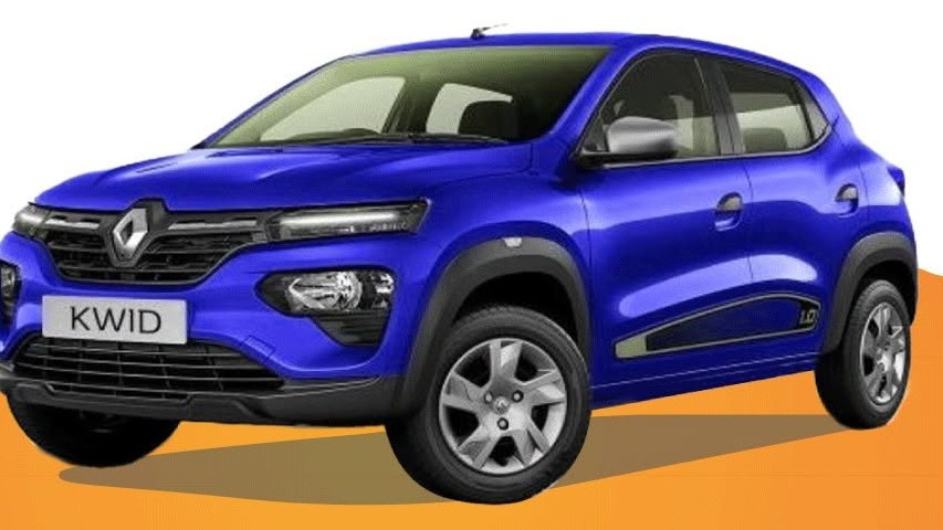 Renault Kwid bleue